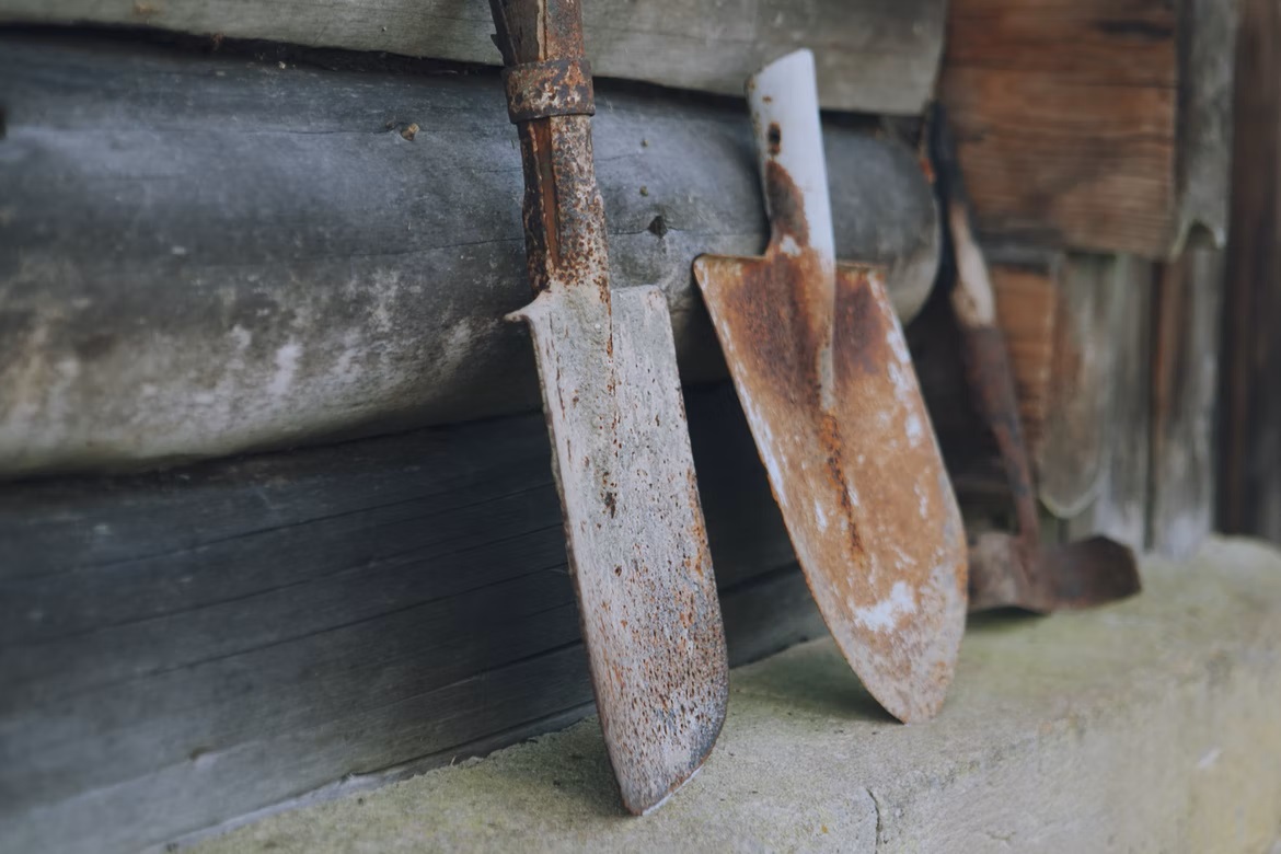How To Clean Rusty Gardening Tools?